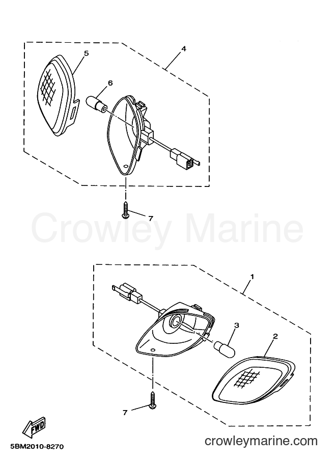 1998 Scooter YV50 - YV50 (5BM2) [020] - FLASHER LIGHT