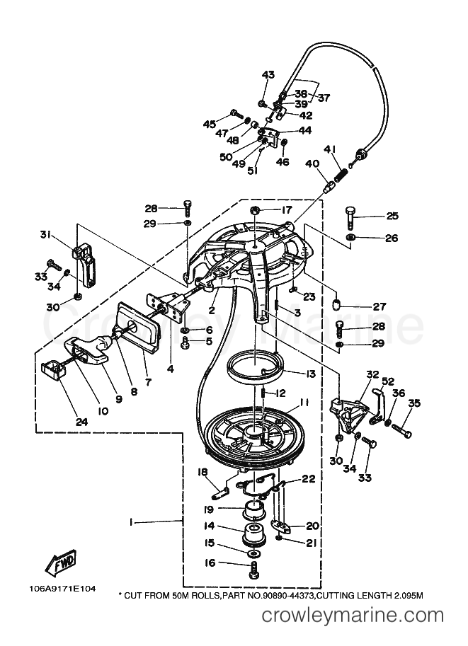 Yamaha Motors 20C (6A9) [010] - STARTER