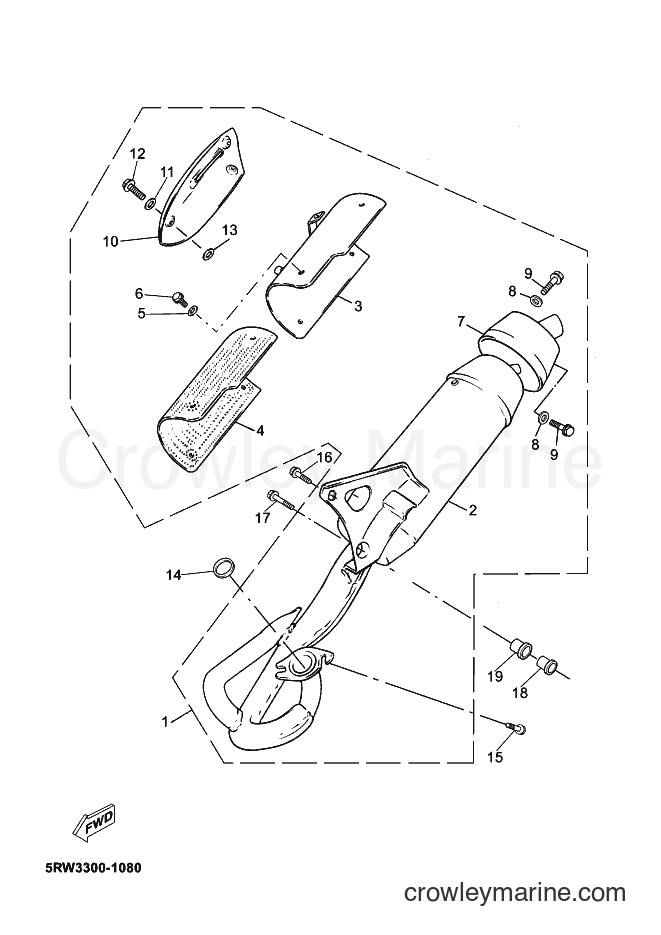 Yamaha Motors CS50Z (5RW9) [060] - EXHAUST