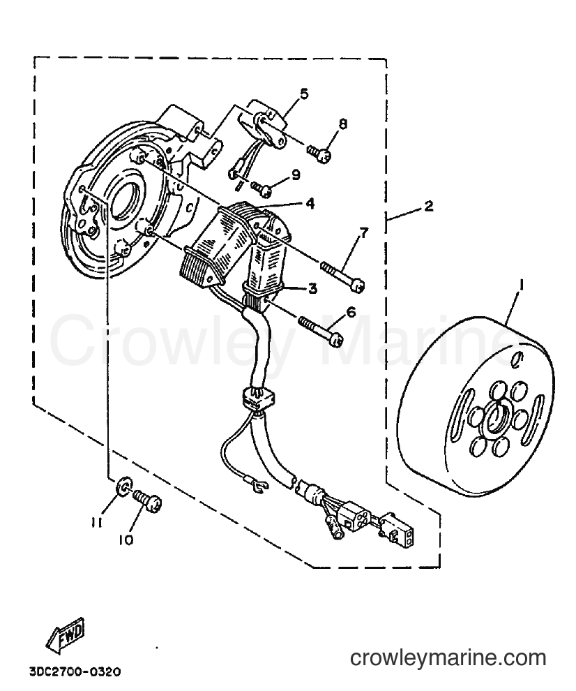 1990 Dirt Bike TT250 - TT250 (3DC2) [010] - GENERATOR