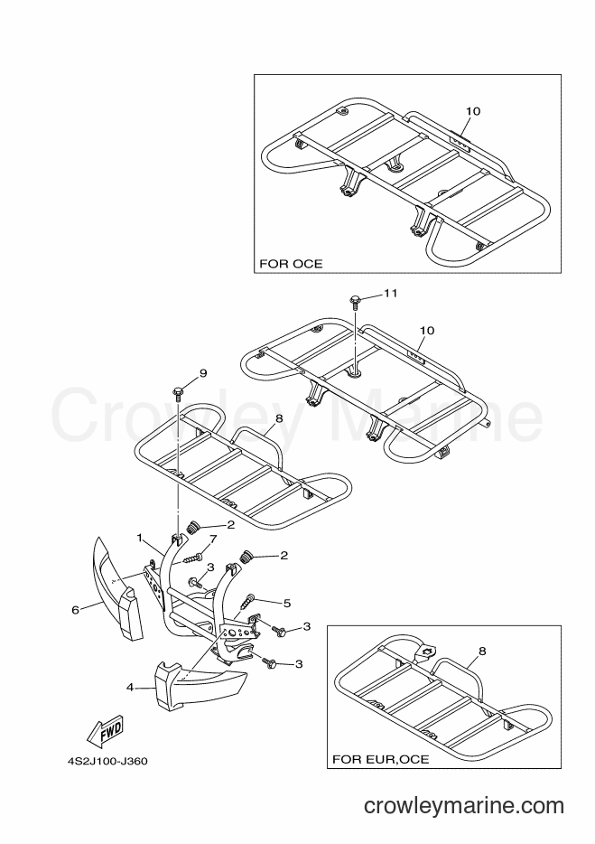 Yamaha Motors YFM350FWAN (4S2S) [010] - GUARD