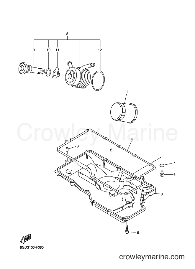 2015 Snowmobile RX10ST2 - RX10ST2 (8HNB) [030] - OIL CLEANER