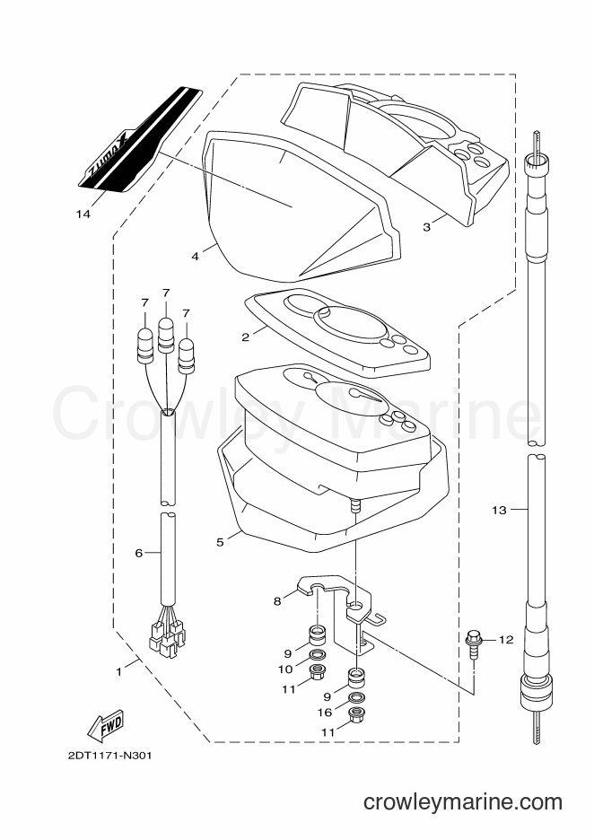 Yamaha Motors YW50FX (2DT1) [010] - METER