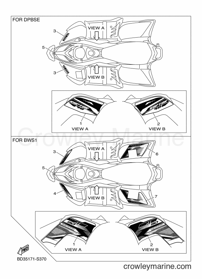 Yamaha Motors YFM90R (BD35) [010] - GRAPHICS
