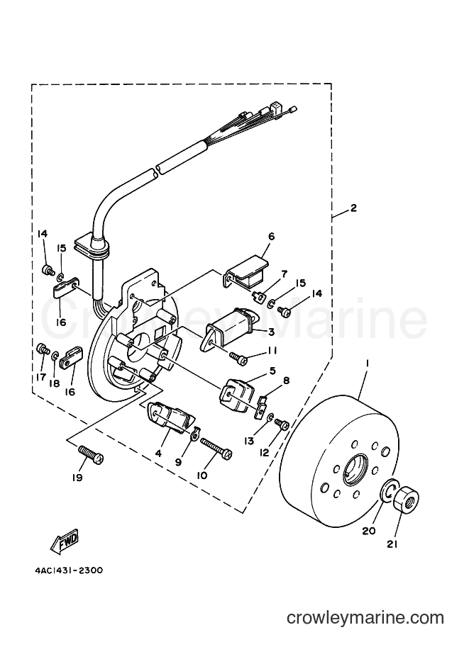 2000 Street Bike V120JR-S - V120JR-S (4MA5) [010] - GENERATOR