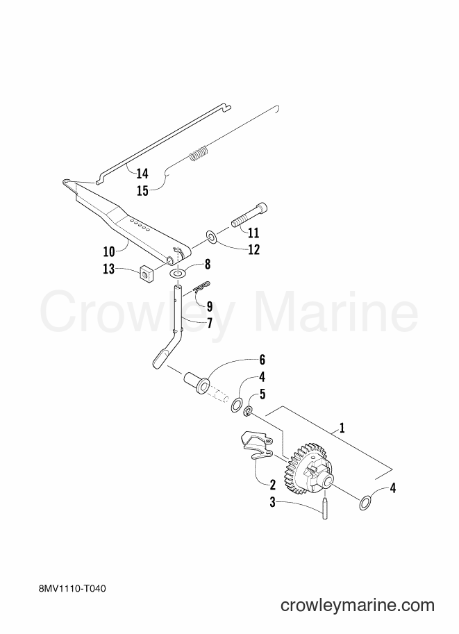2018 Snowmobile SRX120 - SRX120 (8MV2) [010] - GOVERNOR