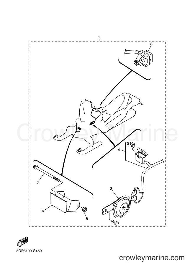 Yamaha Motors RPZ50S (8GNB) [020] - ELECTRICAL 4