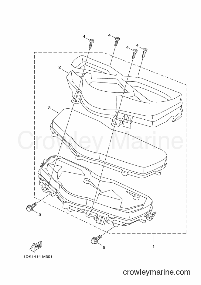 Yamaha Motors XC125R (2PE1) [010] - METER