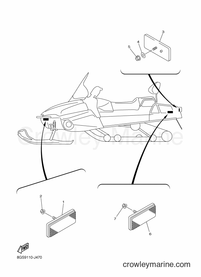 Yamaha Motors VK10D (8GS8) [010] - ELECTRICAL 3