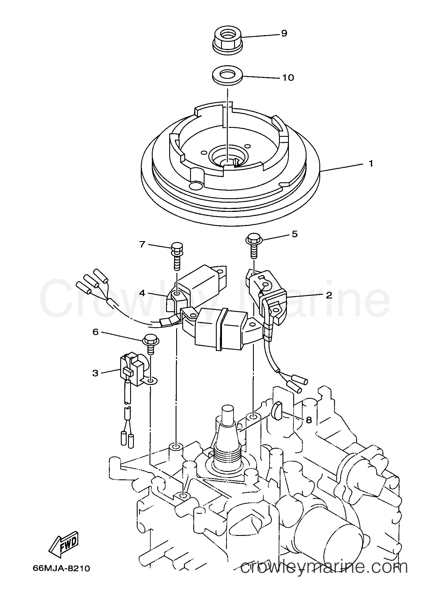 Yamaha Motors F15ELHX - GENERATOR