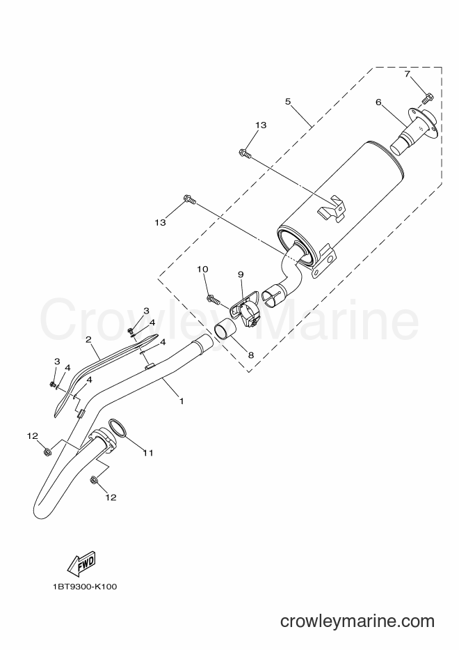 2011 ATV YFM250R - YFM250R (1BTA) [010] - EXHAUST