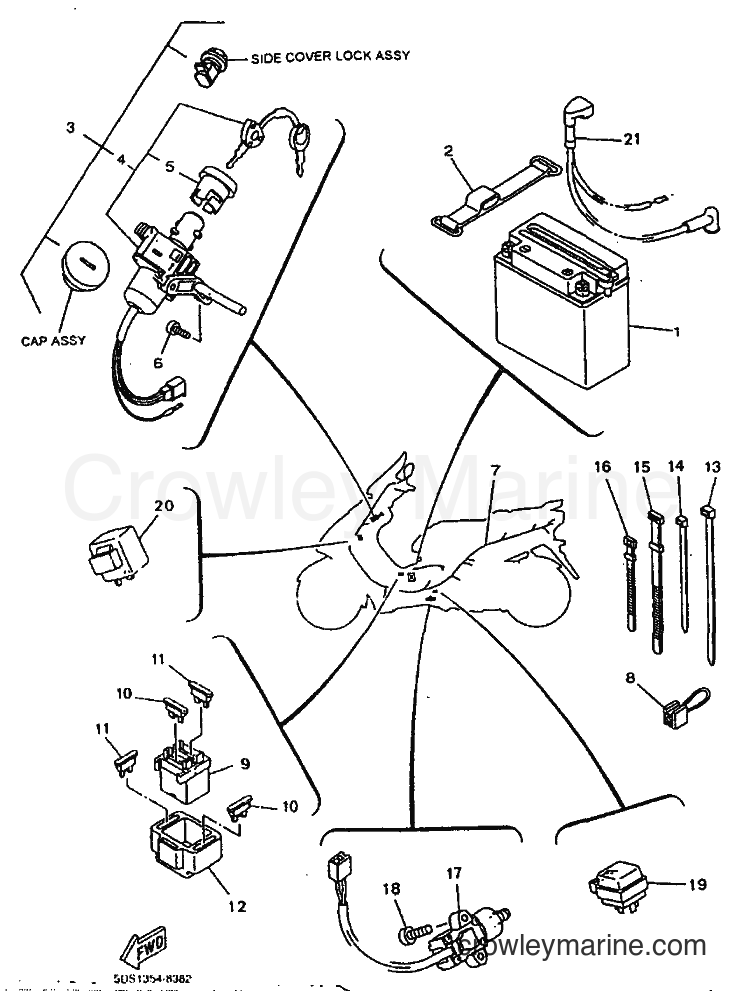 Yamaha Motors YP125E (5DS8) [010] - ELECTRICAL 2