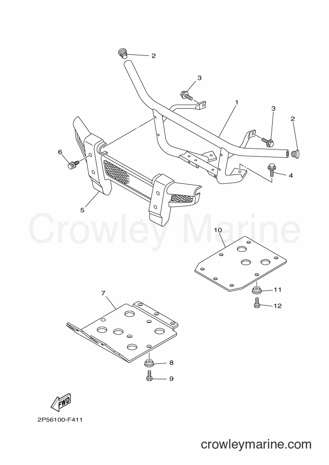 Yamaha Motors YXR700F (5B4X) [010] - GUARD