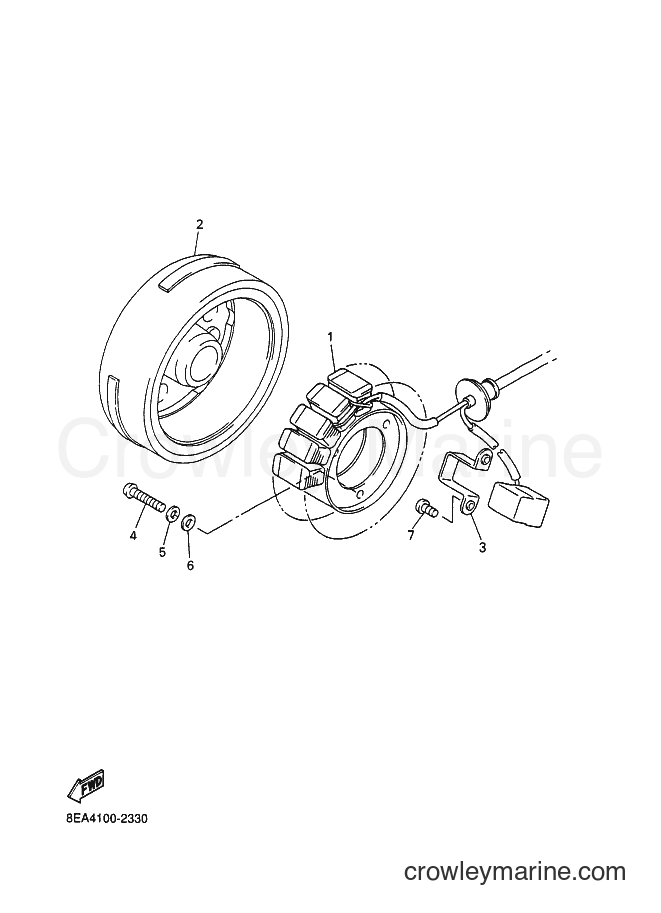 Yamaha Motors SX600 (8EA5) [020] - GENERATOR