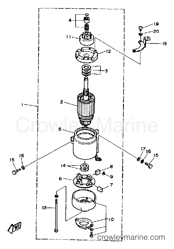 Yamaha Motors 90TLRQ - ELECTRIC STARTER