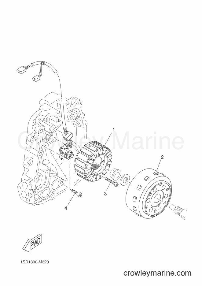Yamaha Motors YP400RA (1SDC) [070] - GENERATOR