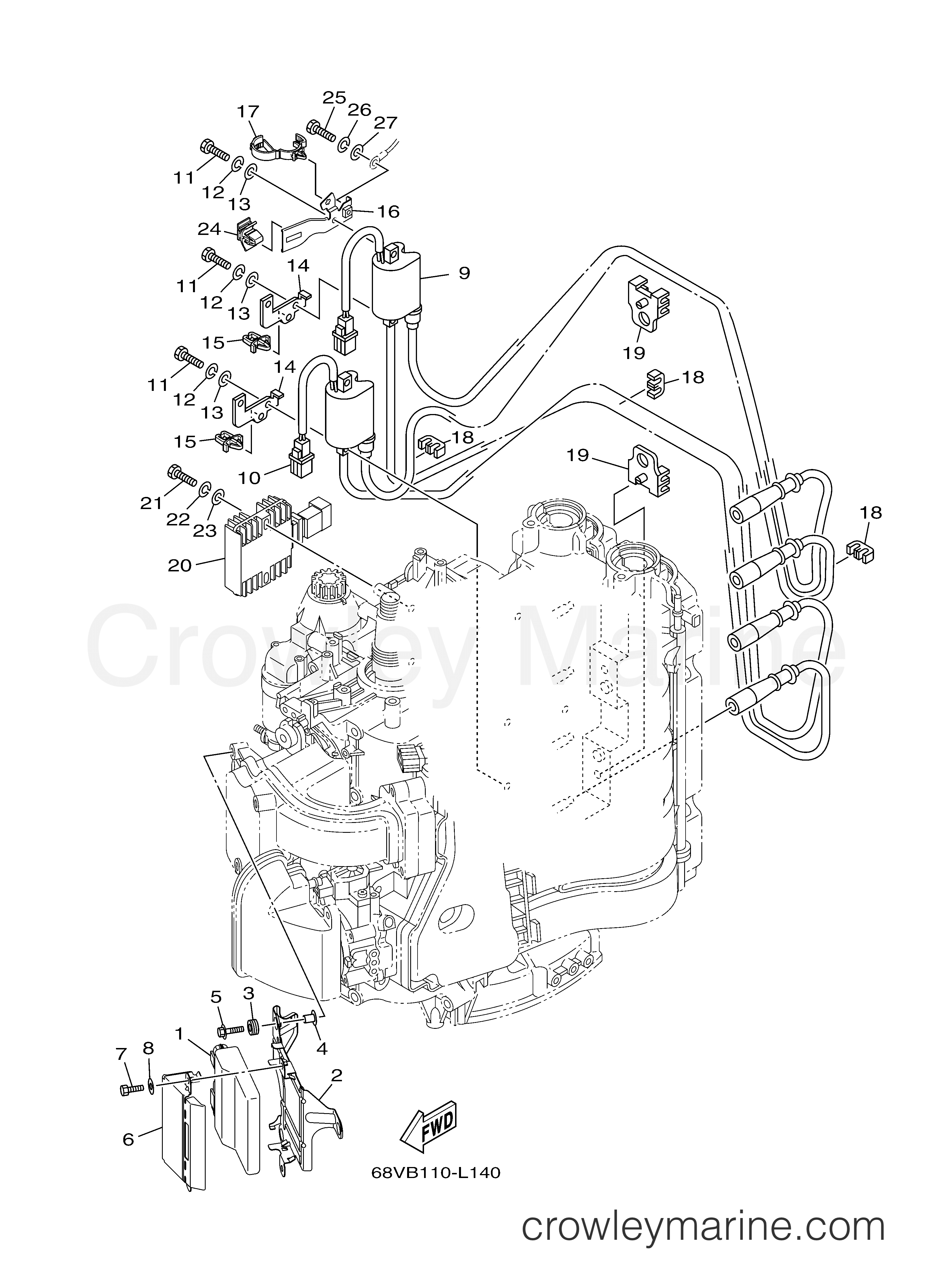Yamaha Motors LF115XA - ELECTRICAL 1