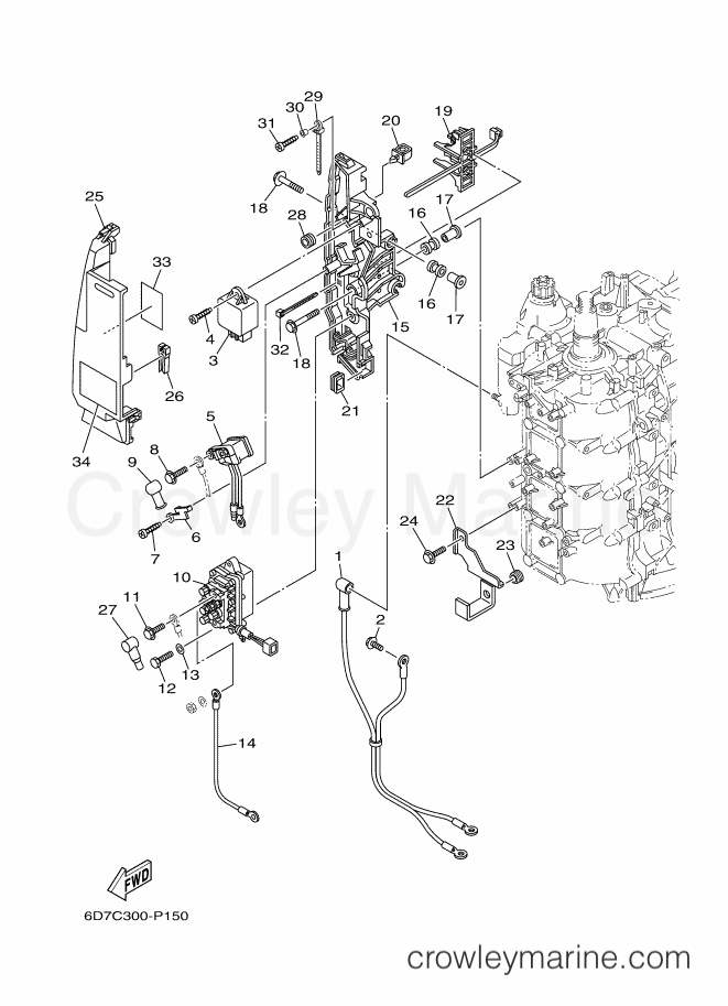 Yamaha Motors F80BETL (6D7E) [060] - ELECTRICAL 2