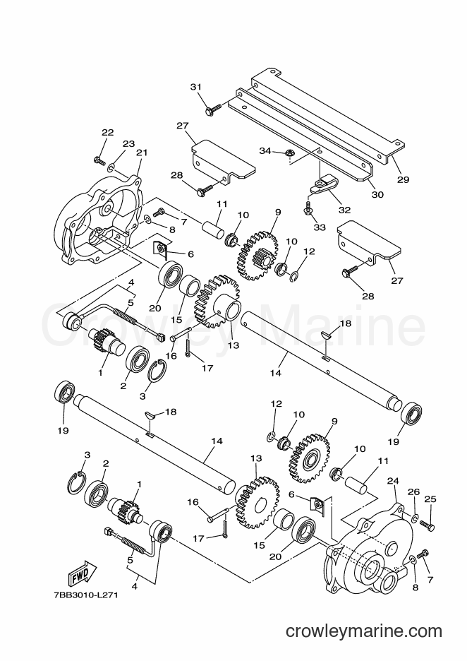 2018 Snowblower YS1390AR - YS1390AR (7BB4) [010] - TRANSMISSION 2