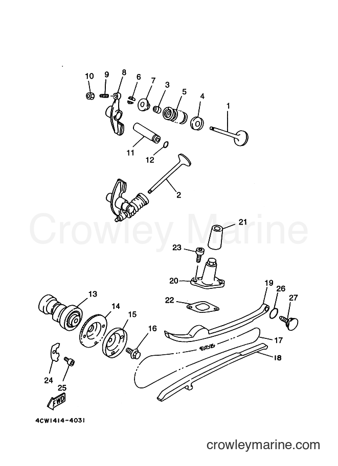 Yamaha Motors XC125A (5MJ3) [010] - VALVE