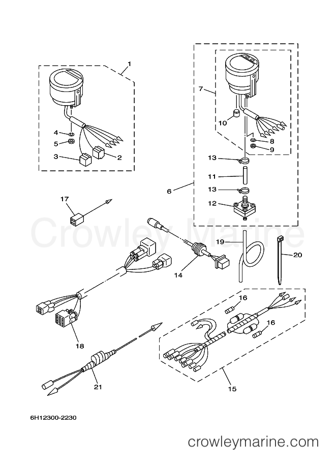 Yamaha Motors 90A (6H12) [090] - METER