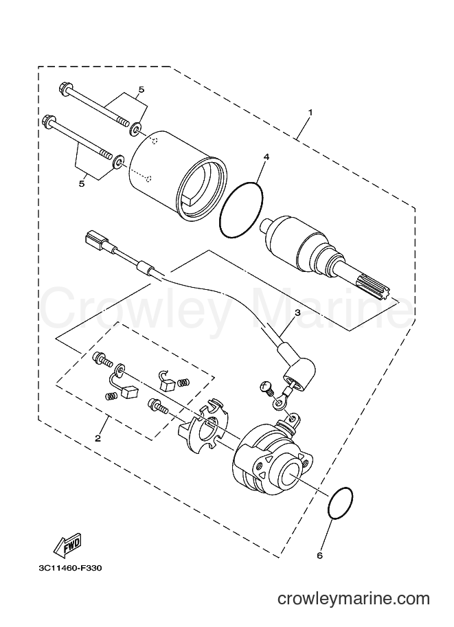 2014 Street Bike FZ150 - FZ150 (2SD2) [010] - STARTING MOTOR