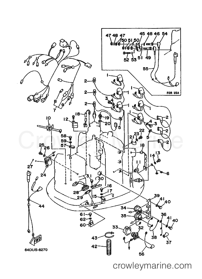 Yamaha Motors L200F (64H) [020] - ELECTRICAL 2
