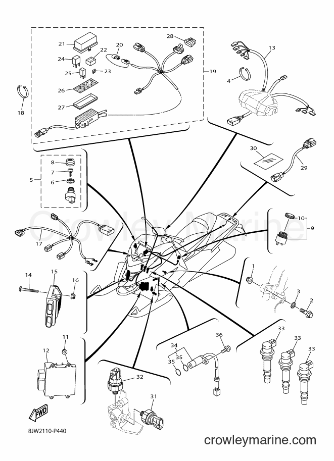 Yamaha Motors SRV10ML3 (8LL1) [010] - ELECTRICAL 1