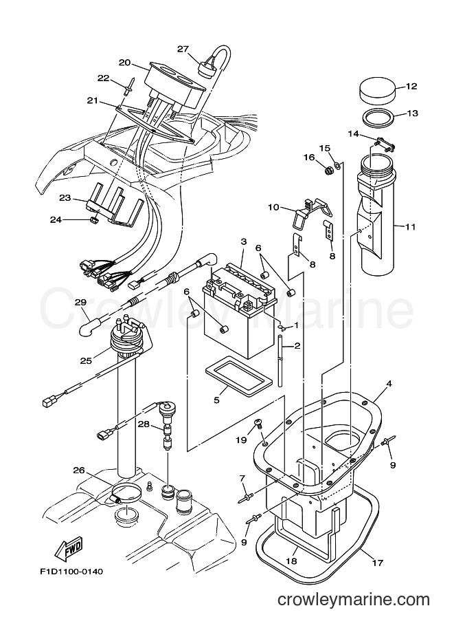 Yamaha Motors JET FOR SV1200 (68X1) [02A] - ELECTRICAL 2