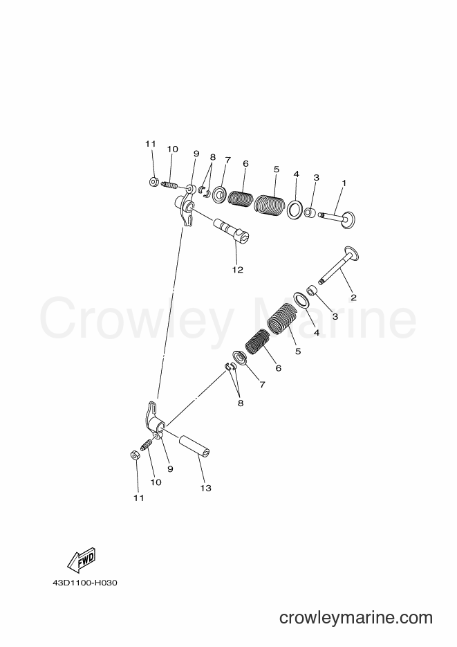 2012 ATV YFM90R - YFM90R (43DC) [010] - VALVE