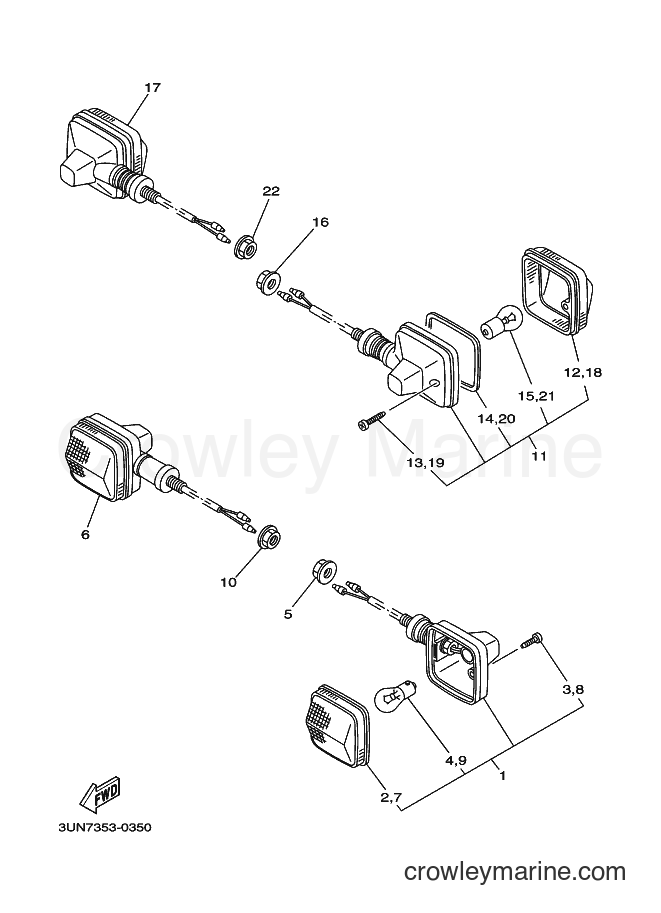 Yamaha Motors DT50LC (3UN7) [010] - FLASHER LIGHT