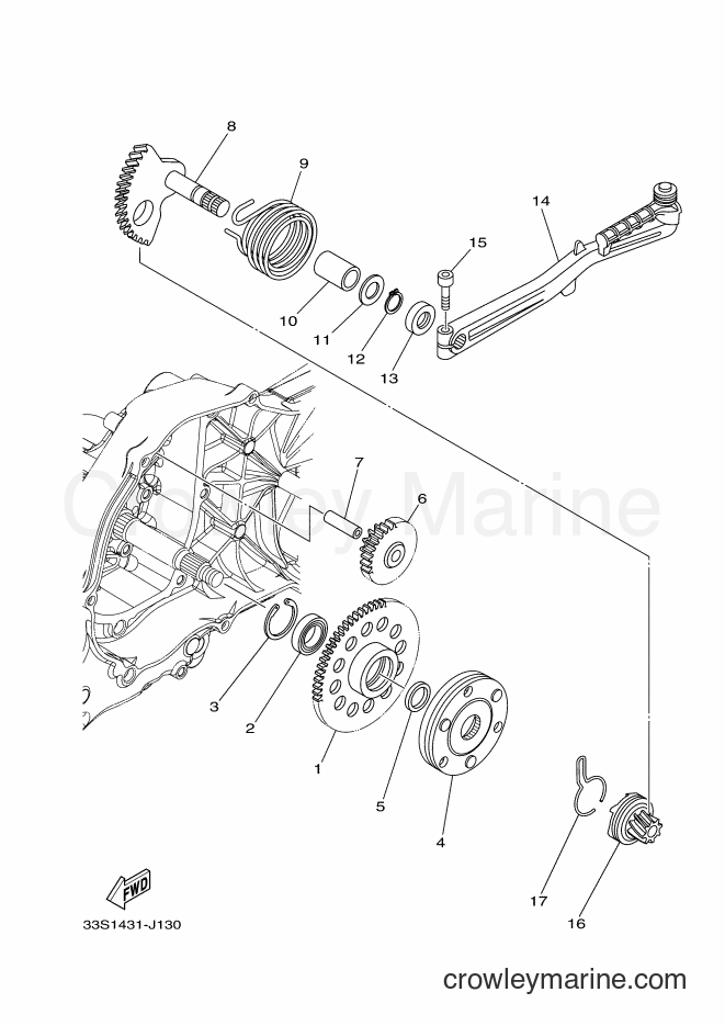 Yamaha Motors AL125C (44S2) [010] - STARTER