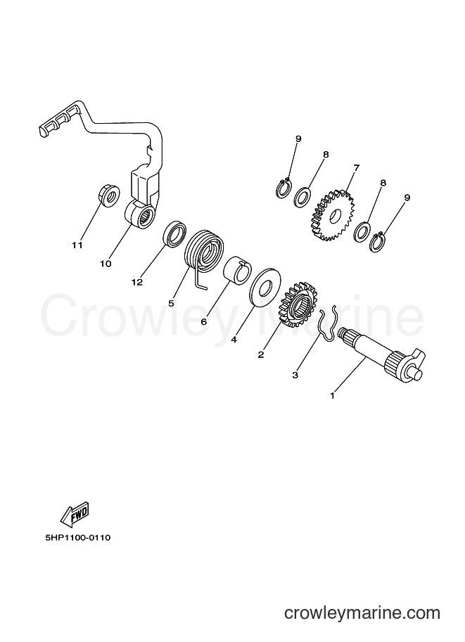 2000 Dirt Bike TT-R125 - TT-R125 (5HP1) [030] - STARTER