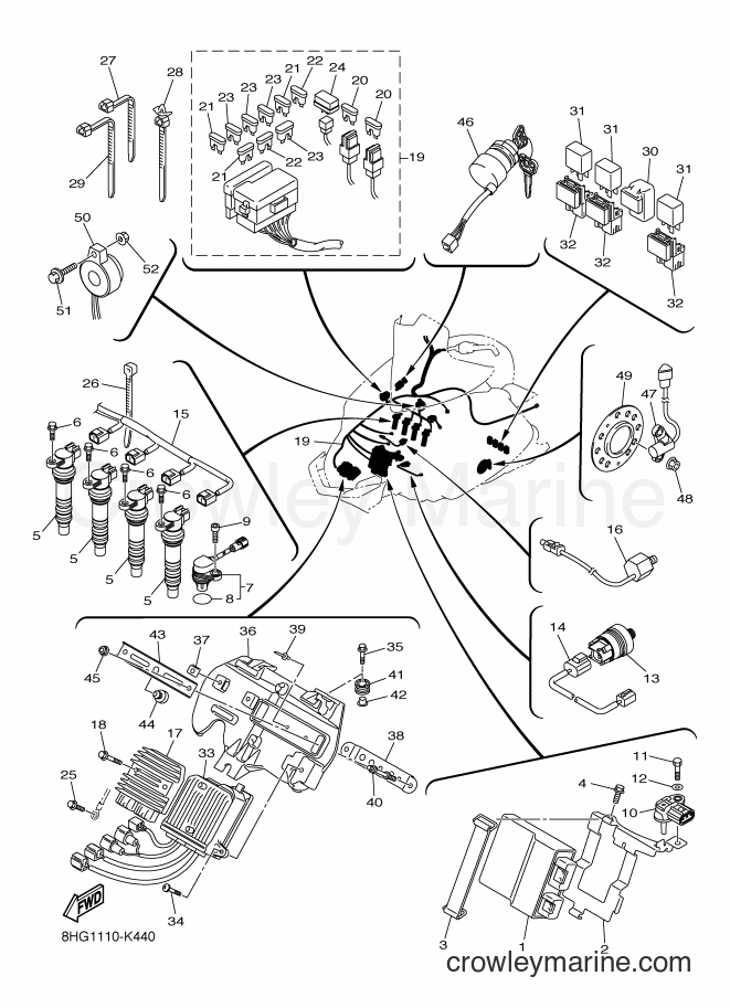 Yamaha Motors RX10ST2 (8HN2) [020] - ELECTRICAL 1