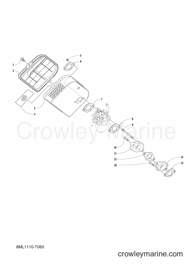 Yamaha Motors SXR200 (8ML2) [010] - INTAKE