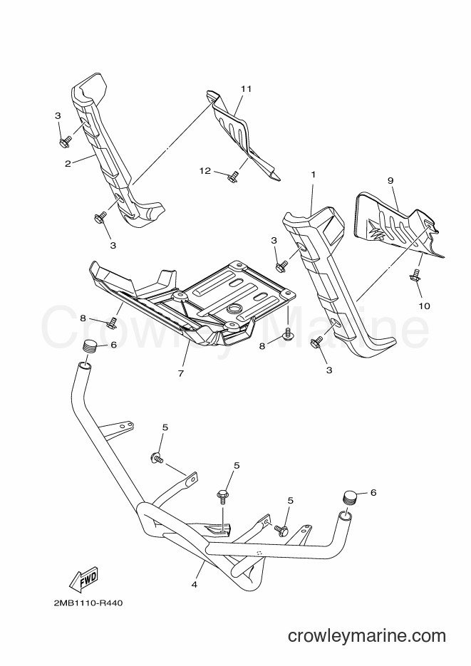 Yamaha Motors YXE700E (BN44) [010] - GUARD