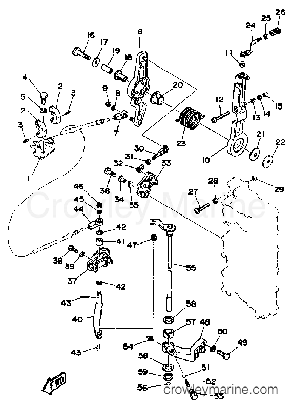 Yamaha Motors 200ETLD-JD - CONTROL ENGINE