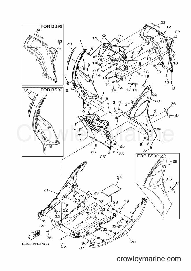 2018 Street Bike LNC125 - LNC125 (BB98) [010] - LEG SHIELD
