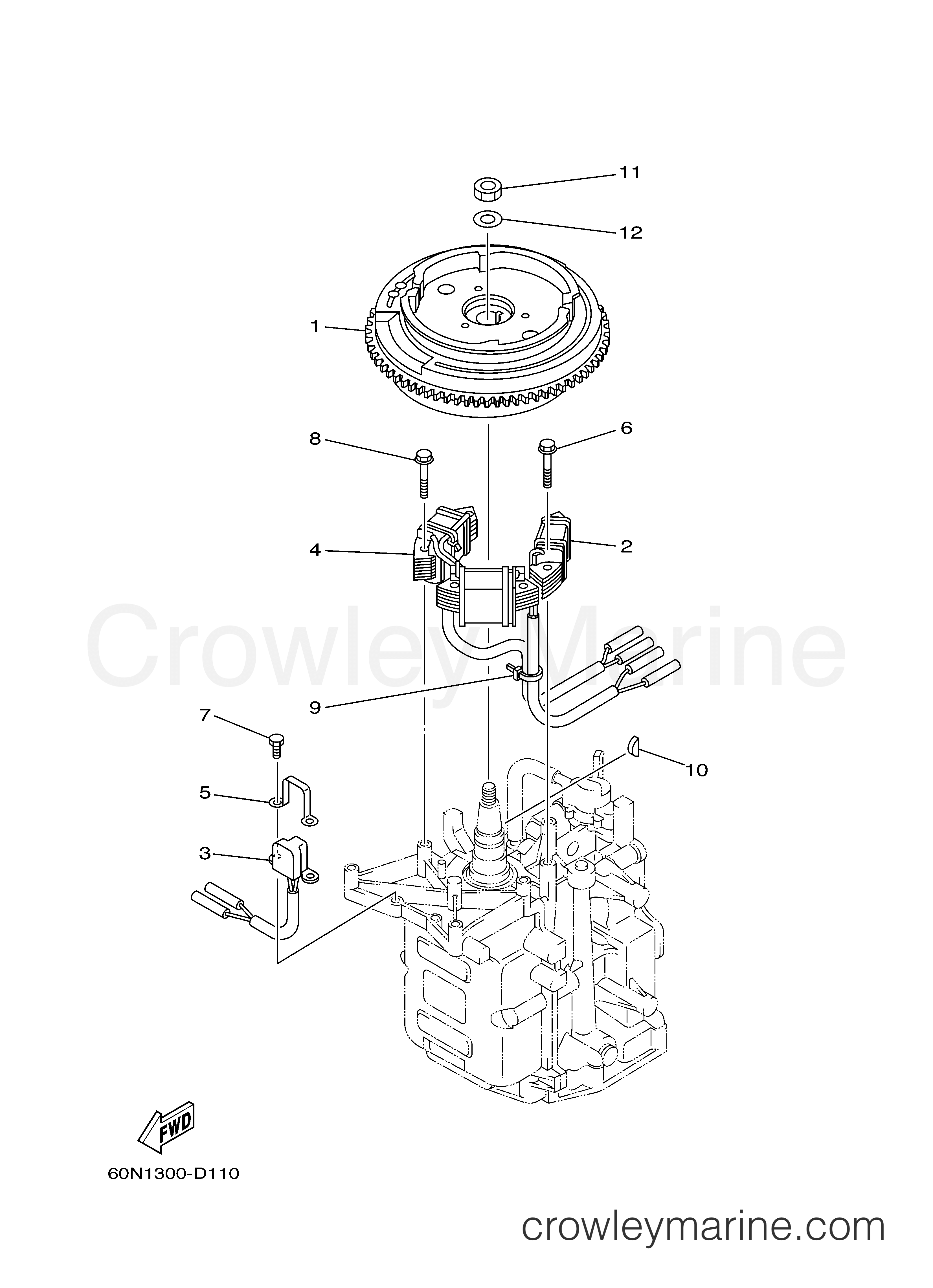 Yamaha Motors F8CMLH - GENERATOR