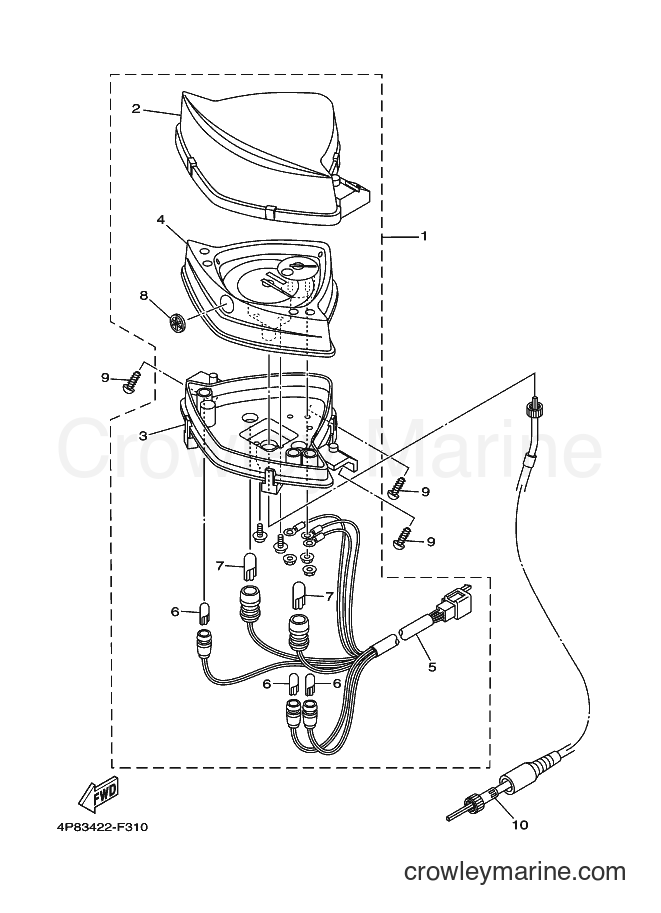 Yamaha Motors AL115 (23B4) [010] - METER 2