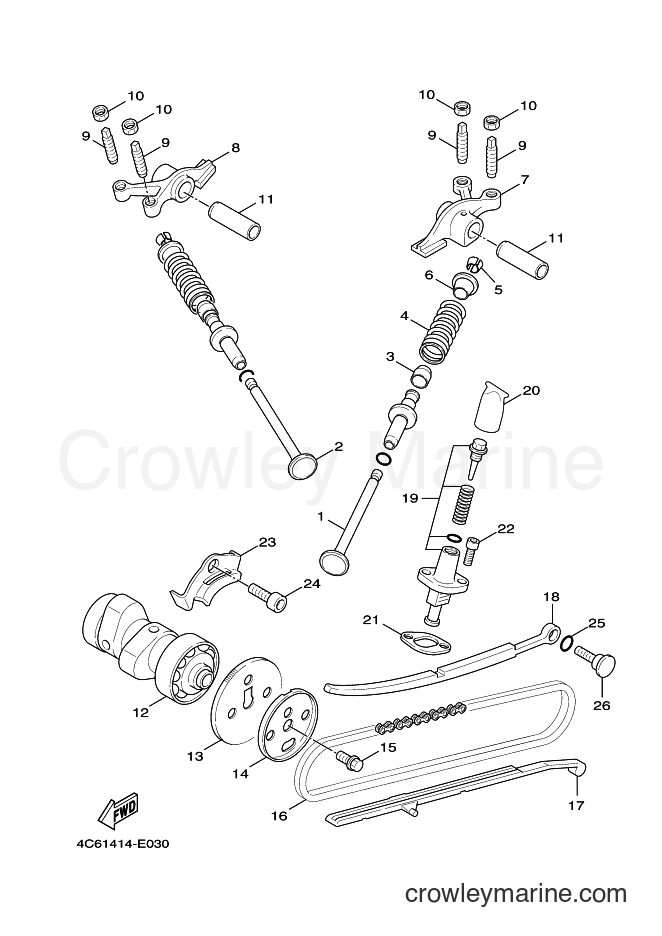 Yamaha Motors XC125 (4P9B) [010] - VALVE