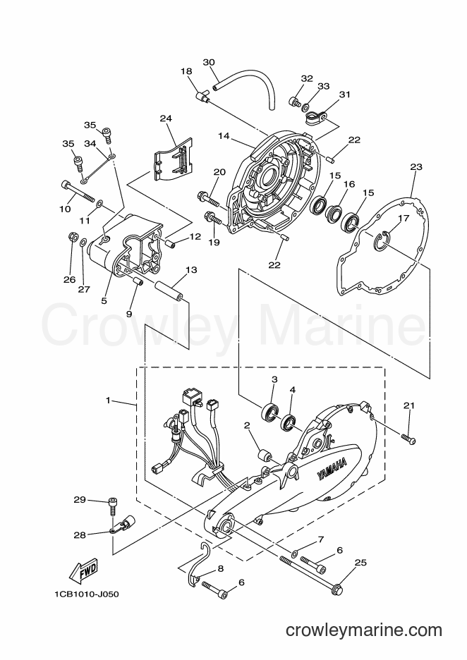 2012 Electric Scooter ED06 - ED06 (1CB4) [010] - REAR ARM