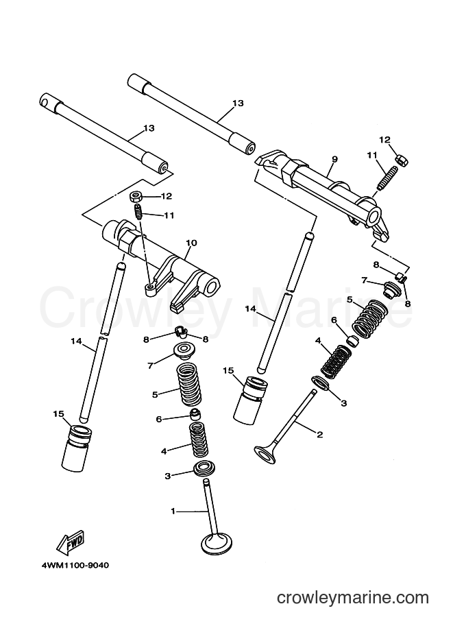 Yamaha Motors XV1600A (5JAA) [010] - VALVE