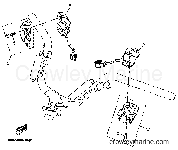 2001 Scooter YP125E - YP125E (5NR1) [010] - HANDLE SWITCH & LEVER