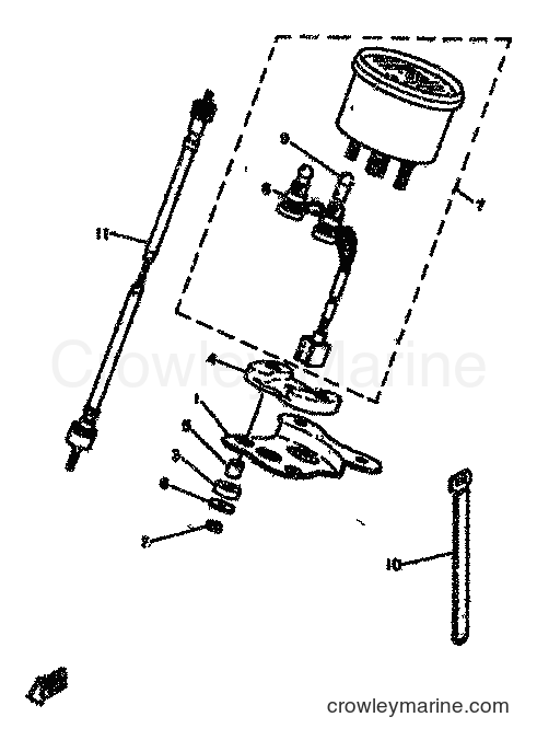 1981 Sport Bike TZ125H - TZ125H (5F5) [999] - METER