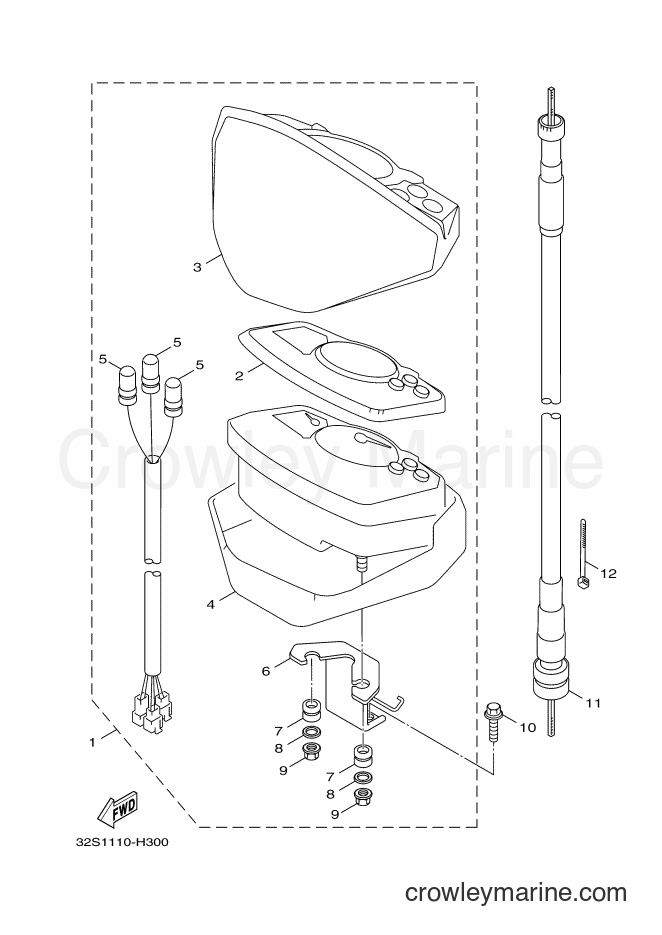 Yamaha Motors YW125 (32S9) [010] - METER