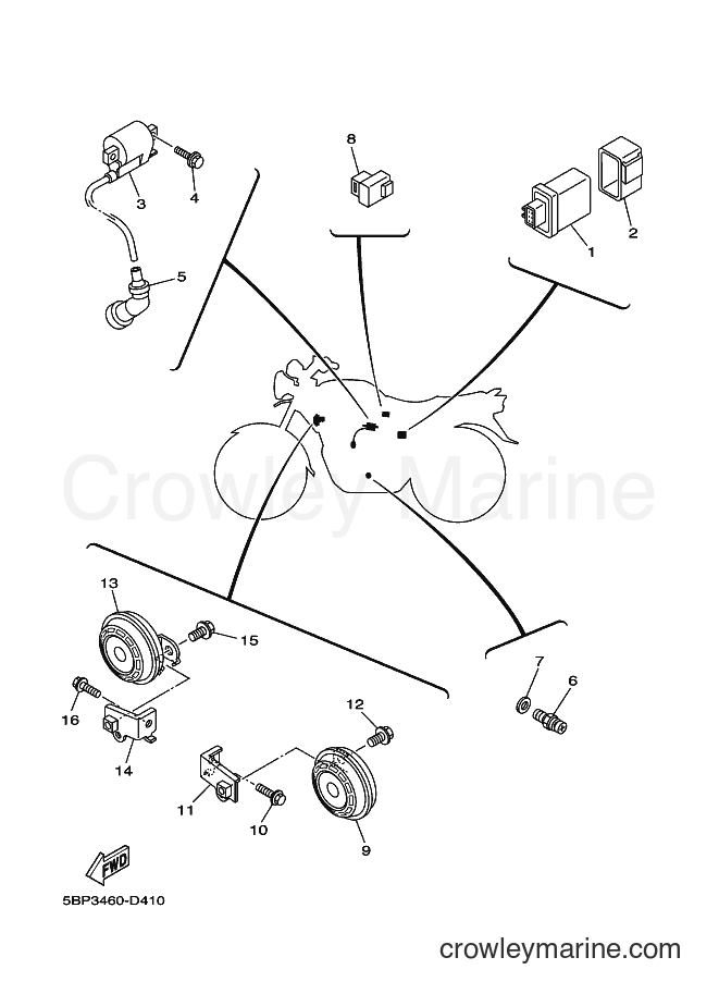 2005 Street Bike SX-4 - SX-4 (5BP3) [010] - ELECTRICAL 2