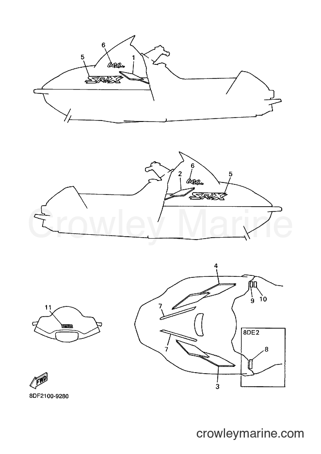 Yamaha Motors SRX600 (8DF2) [020] - EMBLEM