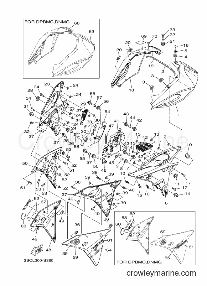 2017 Street Bike MT09TRA - MT09TRA (2SCL) [060] - COWLING