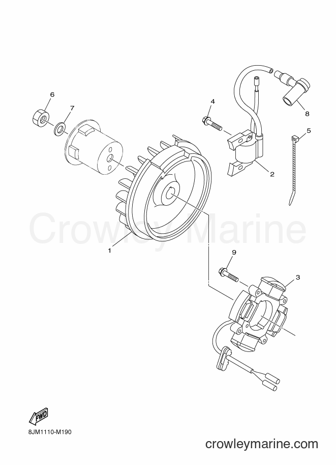 Yamaha Motors SRX120 (8JM2) [010] - GENERATOR